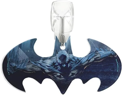 Vista 7 de DC Comics – Batman – Capa y capucha – Accesorio de impresión acrílica colgante en forma de murciélago – Perfecto para regalar o coleccionar