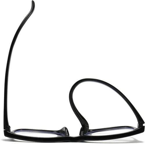 Vista 7 de FANNYGO 1 paquete de lentes de bloqueo de luz azul para niñas y niños, lentes de bloqueo de luz azul para computadora para niños de 3 a 11 años Negro