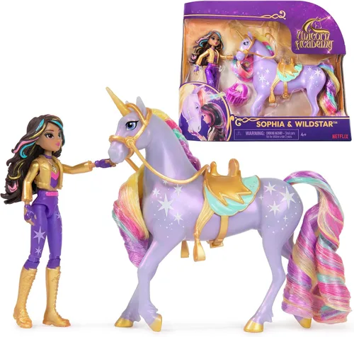 Vista 10 de Unicorn Academy Ava & Leaf, 2 Accessories, Dolls & Unicorn Toys, Ages 4+
