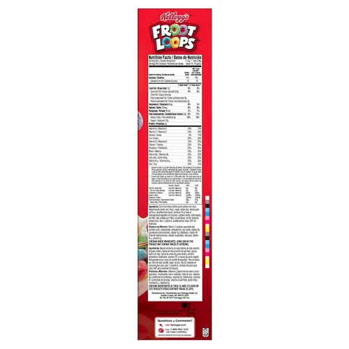 Vista 2 de Kellogg's Frosted Flakes Cereal - Desayuno dulce que te deja salir bien, sin grasa, caja de 19 onzas