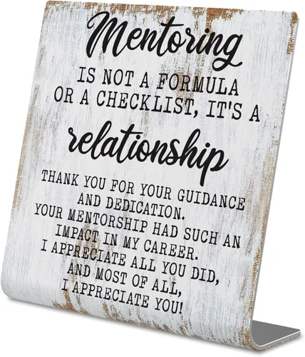 Vista 35 de Regalos de agradecimiento para mujeres y hombres, placa decorativa para oficina, regalos de reconocimiento con cita motivacional "En caso de que
