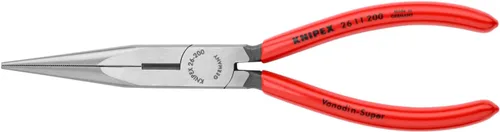 Vista 3 de KNIPEX Tools 00 20 08 US1 - Juego de herramientas de 3 piezas de alicates de nariz larga, diagonal y alicates de cocodrilo, color rojo
