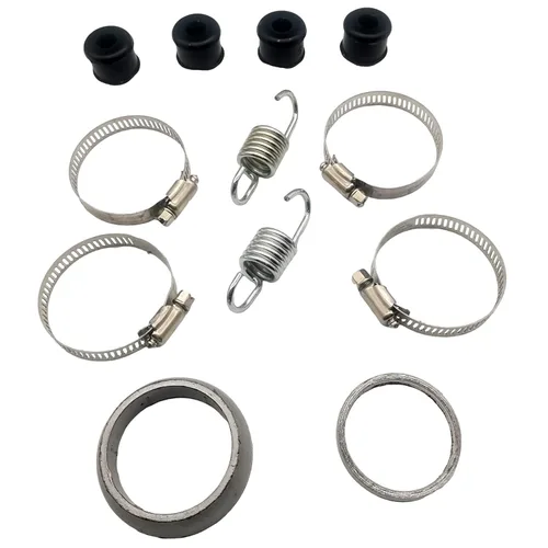 Vista 2 de Juego de juntas de escape silenciador para Arctic Cat 650 H1 2006-2011 Compatible con las variantes SE,TRV,LE, MUDPRO del 650 H1 Reemplazar