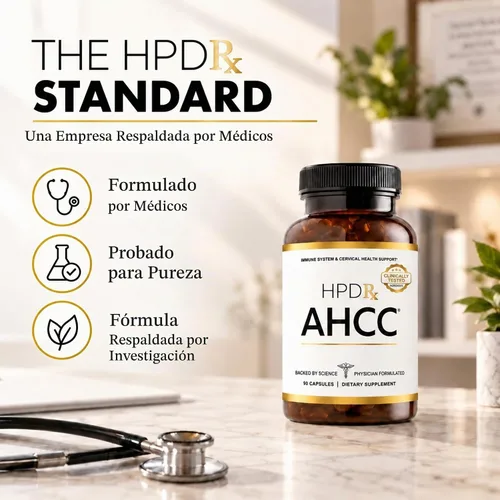 Vista 7 de HPD Rx Premium AHCC y hongo Shiitake 1100 mg Suministro para 30 días, 1 paquete