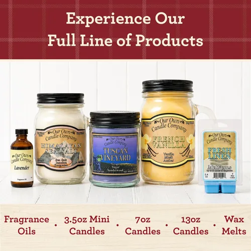 Vista 7 de Our Own Candle Company - Vela perfumada Smell My Nuts en frasco Mason de 13 oz - Fabricada en Estados Unidos