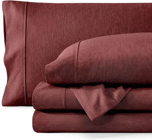 Vista 10 de Bare Home - Juego de sábanas estampadas, 1800 ultra suaves (individual, gris jaspeado) Deep Pockets 6 to 15 Inches, Breathable, Hypoallergenic