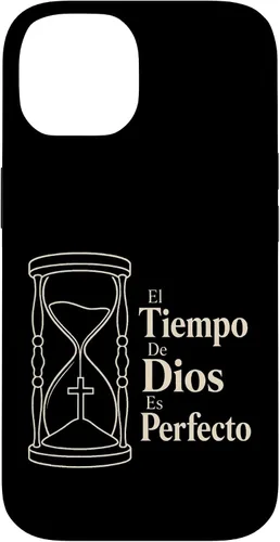 Vista 4 de Fe Cristiana El Tiempo De Dios ES Perfecto Cross - Carcasa para iPhone 16