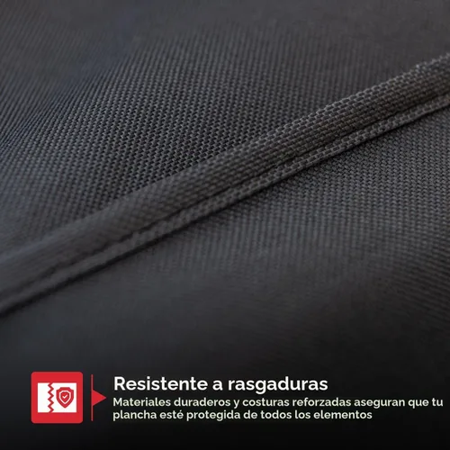 Vista 7 de Nexgrill - Funda de parrilla de 42 pulgadas, cubierta plana resistente al agua de servicio pesado con correa ajustable y ventilación, protección
