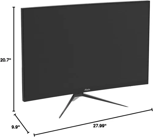 Vista 7 de Pixio PXC325 32 pulgadas 165Hz Frecuencia de actualización FHD 1080p Resolución 1500R Panel VA curvo 1ms MPRT Tiempo de respuesta Sincronización