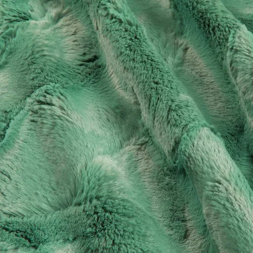 Vista 2 de Shannon Minky Luxe Cuddle Mirage Basil, tela por yarda