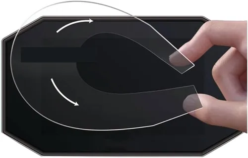 Vista 6 de LAHTI Protector de pantalla de salpicadero para Yamaha y AHA XMAX250 XMAX300 X-MAX XMAX 300 XMAX 250 400 125 2017-2019 Protector de pantalla