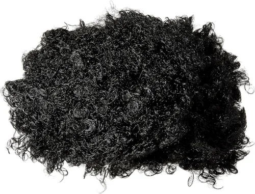 Vista 2 de California Costumes Peluca afro granate Jumbo, Rojo