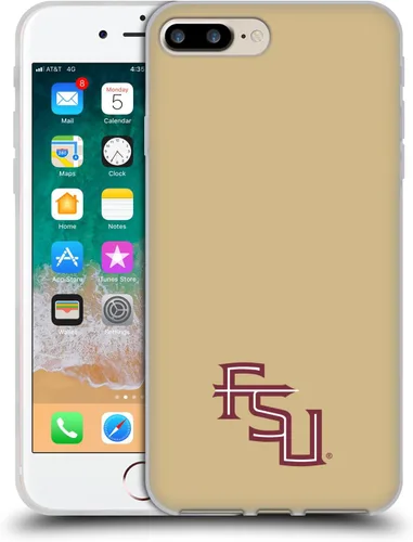 Vista 259 de Oficial Universidad Estatal de Florida FSU Soft Gel Case para iPhone de Apple 7 Plus/iPhone 8 Plus, Banner