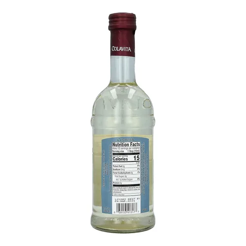 Vista 2 de Vinagre balsámico Colavita - Vinagre balsámico blanco clásico, 17 onzas líquidas