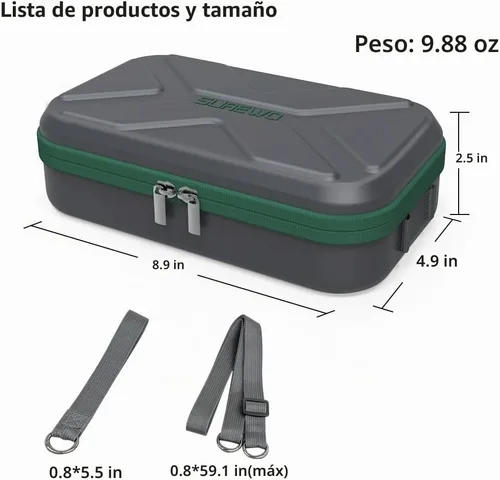 Vista 7 de Osmo Pocket 4/3 - Funda de transporte portátil para almacenamiento de viaje para DJI OSMO Pocket 4/3 Creator Combo Accesorios, bolsa de transporte