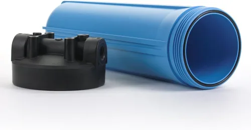 Vista 3 de Hydronix HF45-20BLBK34 Carcasa del filtro de agua 20" - 3/4" puertos