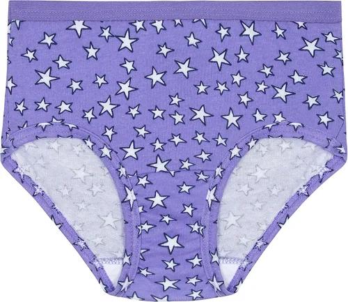 Vista 4 de Fruit of the Loom - Bragas de algodón para niñas, paquetes surtidos de ropa
