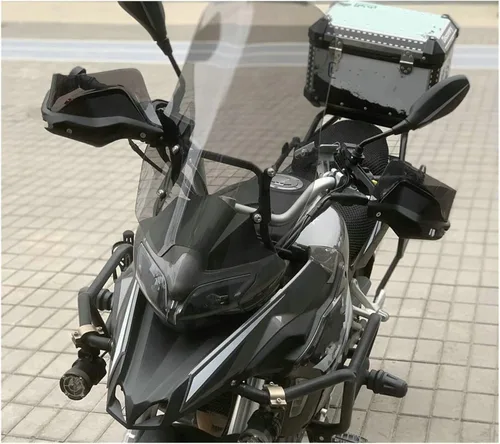 Vista 3 de BAFAFA Handle Bar Protector Motorcycles Handguards for for TRK 502 502x TRK502 TRK502X TRK251 for Adventure Motorcycle Handlebar Handguard Hand