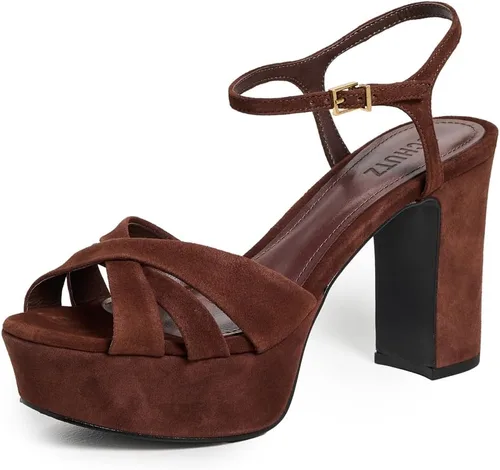 Vista 17 de SCHUTZ KEEFA para mujer Platina Metallic Napa