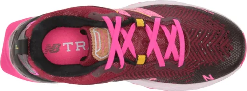 Vista 5 de New Balance Fresh Foam Hierro V6 Tenis de correr para mujer, GranateRosa Glo