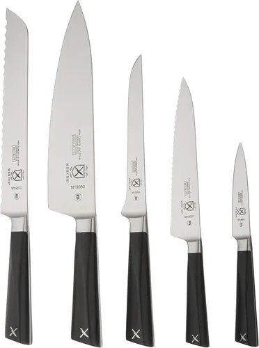 Vista 2 de Mercer Culinary Züm - Juego de bloques forjados (6 piezas, acero inoxidablevidrio)