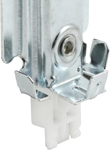 Vista 4 de Prime-Line MP6551 - Conjunto de guía para puerta de armario, montaje inferior, paquete de 2