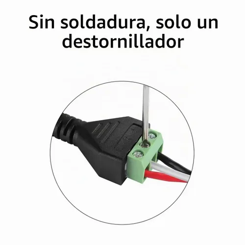 Vista 4 de 4PCS XLR Macho y Hembra Conector a 3 Pin Tornillo Terminal Cable