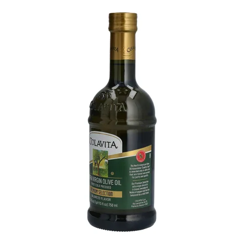 Vista 4 de Colavita Premium Selection - Botella de vidrio de aceite de oliva virgen extra de 25.5 onzas líquidas (paquete de 2)