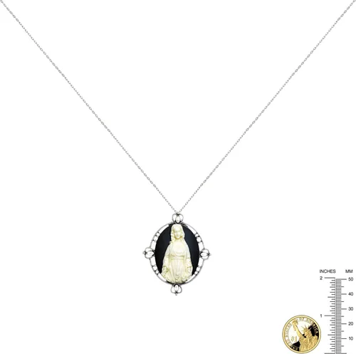 Vista 3 de Everywhere My Heart Pendant Collar Cameo Destaca You, Resina, Resina