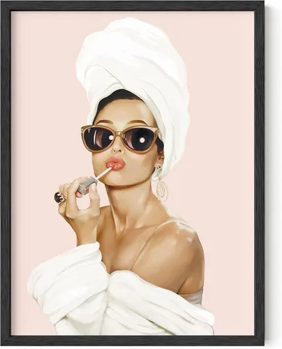 Vista 16 de HAUS AND HUES Audrey Hepburn - Arte de pared de moda, póster retro de Hollywood, decoración femenina (sin marco, 11 x 14)