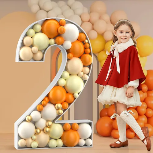 Vista 32 de imprsv Número de marquesina de 4 pies, números de mosaico para globos, marco de globos de mosaico, globo número 0 para decoración de cumpleaños 30