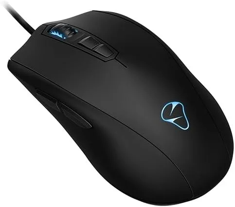 Vista 10 de Mionix mouse Ambidiestro Negro LED multicolor