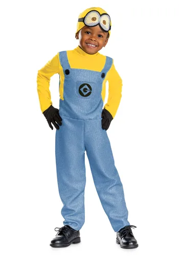 Vista 2 de Disfraz de Minion de Mi Villano Favorito para Niños Pequeños Multicolor