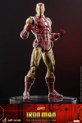 Vista 2 de Hot Toys 1:6 Iron Man - Colección Origins, multicolor