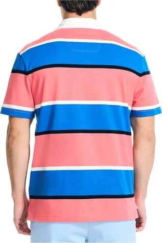 Vista 2 de Nautica Men's Classic Fit Rugby Striped Polo