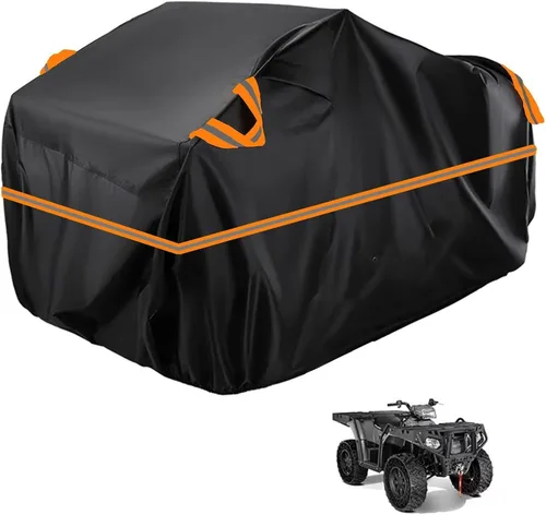 Vista 98 de Cubierta para ATV impermeable compatible con Arctic Cat H1 EFI TRV Cruiser 4x4 2011, cubierta de 210D para vehículos de 4 ruedas, cubierta para quad
