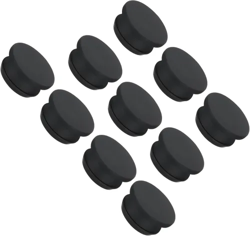 Vista 83 de MECCANIXITY Tapones de silicona con bloqueo de clic para cubrir agujeros de panel, sello de panel de goma tipo empotrado redondo para antepechos