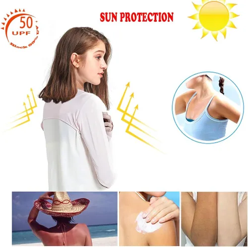 Vista 2 de Chal de enfriamiento de golf protección solar transpirable y cómoda para mujeres golf y deportes al aire libre