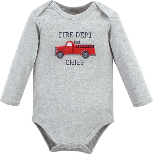 Vista 3 de Hudson Baby - Body de algodón de manga larga para bebé