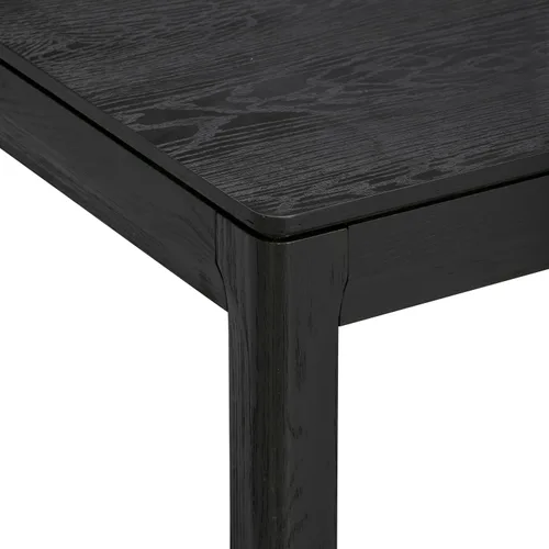Vista 6 de NTC Flow Mesa de Café Moderna de Madera Rectangular con Cajón Oculto – Resistente al Agua y al Calor, Negro Quemado