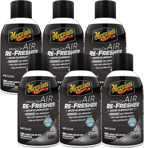 Vista 7 de Meguiar's Refrescante de aire para todo el automóvil, aerosol de 2 onzas, 6