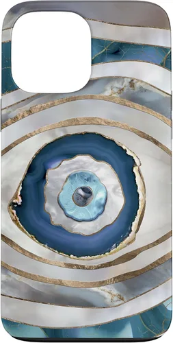 Vista 24 de Funda de adorno de amuleto de mal de ojo para iPhone 17