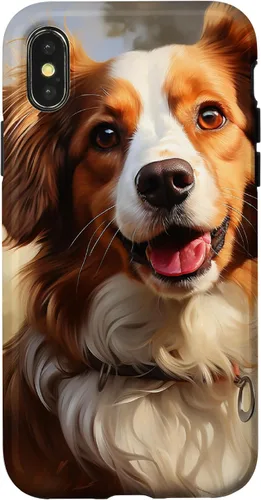 Vista 5 de iPhone 16 Kooikerhondje Portrait Colour Artwork Case