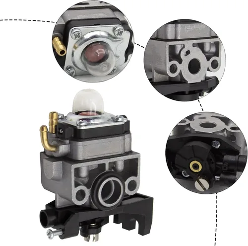 Vista 5 de Saihisday Carburador GX35 GX25 16100-Z0H-825 Repuesto para Honda GX25 GX25N GX25NT recortadora de cuerdas FG110 FG110K1 HHT25S 4 tiempos que