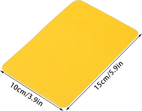 Vista 7 de Astibym Kit de parches de reparación, juego de parches de PVC profesional 6 piezas para kayak (amarillo), navegación