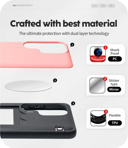 Vista 393 de GOOSPERY Parachoques magnético para puerta compatible con Galaxy S9 Plus, tarjetero tipo billetera con cierre automático por iman, funda protectora