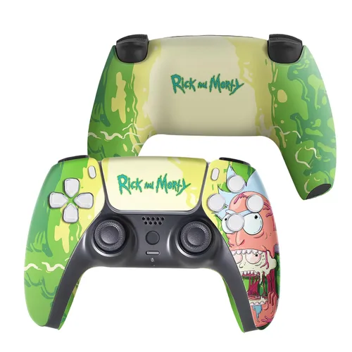 Vista 54 de Attackk on Tittan Custom PS-5 Controller Wireless compatible with Play-Station 5 Console by BCB Controllers Proudly Customized in USA with