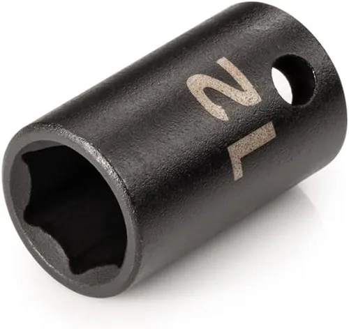 Vista 62 de TEKTON Zócalo de impacto de 6 puntos de 1 pulgada de profundidad de 3/8 pulgadas x 1 pulgada SID13025