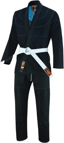 Vista 5 de Samurai Warrior Interior sublimado Pro Brazilian Jiu Jitsu BJJ Kimono Gi Uniforme Unisex Cinturón incluido