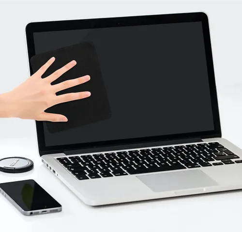 Vista 2 de Kit de limpieza de computadora, cepillo de limpieza de teclado con bolsa de transporte 20 en 1, cepillo antiestático para computadora, reproductor